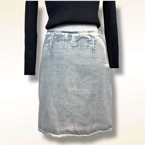 Vintage BDG Bulldog "Guaranteed Tough" Acid Wash Mini Skirt